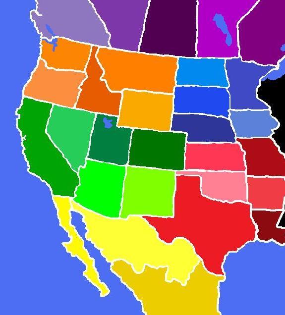 the map